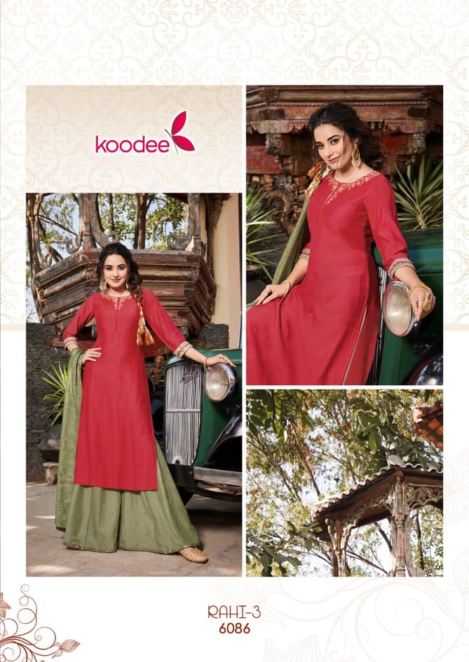 Koodee Rahi 3 Designer Festive Wear Pure Viscose Latest Readymade Collection